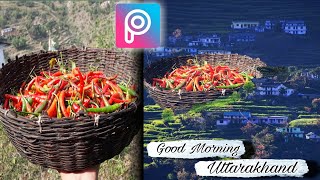 amazing photo editing app. beautiful hill with basket. screenshot 5