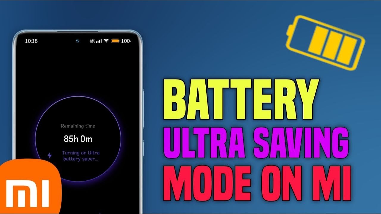 How To Switch Ultra Battery Saver Mode On Xiaomi || Tech Wash