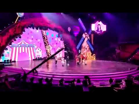 火箭少女101现身《跑男嘉年华》彩排 元气满满的小姐姐你pick吗？