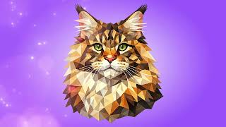 Relaxing 4K Maine Coon Cat Art • 3 Hours Nature Sounds 🐾 Sleep, Study & Calm Pets screenshot 2