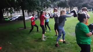 Outdoor Boxing OBSTAFIT Style