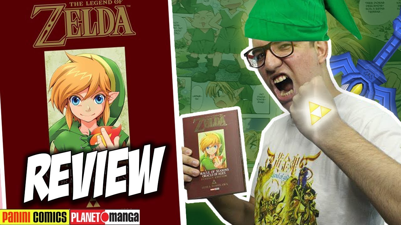 Review The Legend Of Zelda Oracle Of Seasons Oracle Of Ages Perfect Edition Edicao Da Panini Youtube