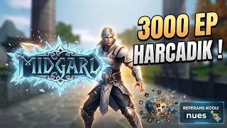 3000 EP HARCADIM ! SİZCE DEĞDİMİ ? SUNUCUDA TEK EŞYA - Rising - Midgard #metin2 #metin2pvp