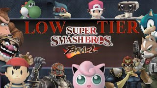 Low Tier: ALL SUPER SMASH BROS BRAWL CHARACTERS RANKED (36-25)