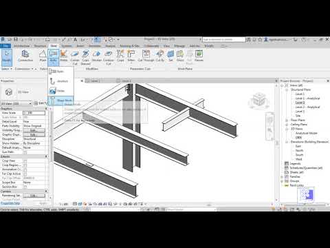 Video Các công cụ Steel trong Revit 2019 (Phần 1) - youtube