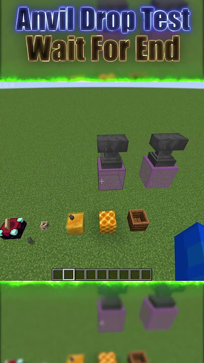 Download lagu Anvil Drop Test In Minecraft #minecraft #jawadali