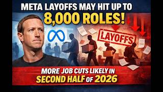 META LAYOFFS MAY HIT UP TO 8000 ROLES!  MORE JOB CUTS LIKELY IN SECOND HALF OF 2026 | IDNews