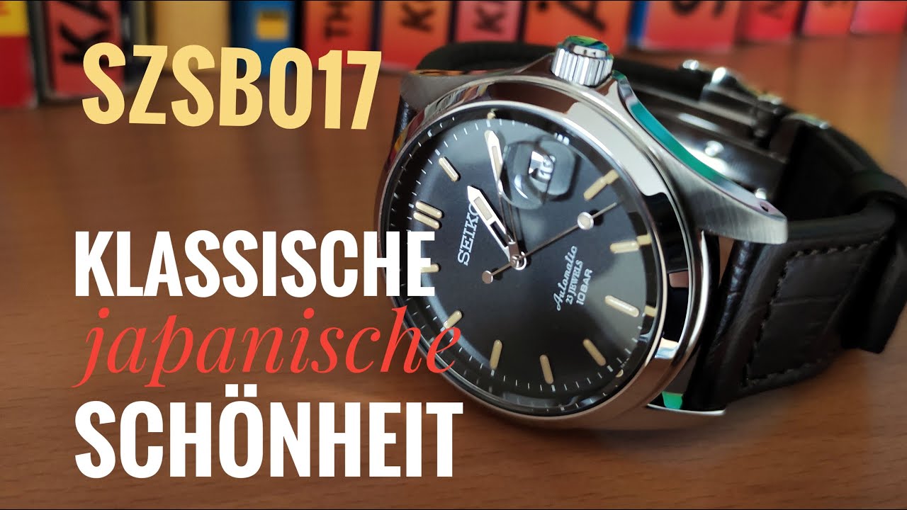 Seiko SZSB017 JDM Sporty Line Automatikuhr 4R35 review deutsch 
