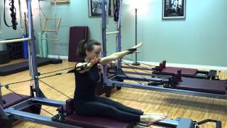 Pilates Reformer - Rowing Front Series
