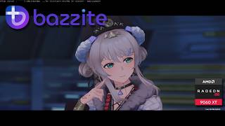 Linux Bazzite - Wuthering waves, RX 9060 XT 16gb. with Ray traycing ON - FSR ON - FG ON