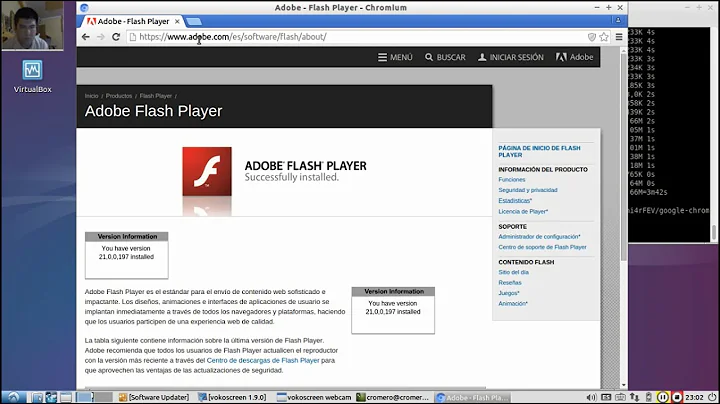 Install Flash Player on Chromium - Instale Flash Player en Chromium