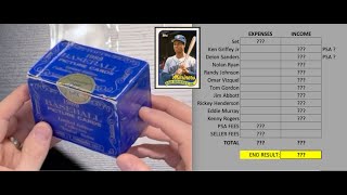 Breaking Open a Sealed 1989 Topps Traded TIFFANY Set for the Ken Griffey RC w/ Financial Breakdown