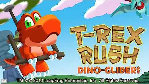 T-REX RUSH Dino-glidres leapfrog