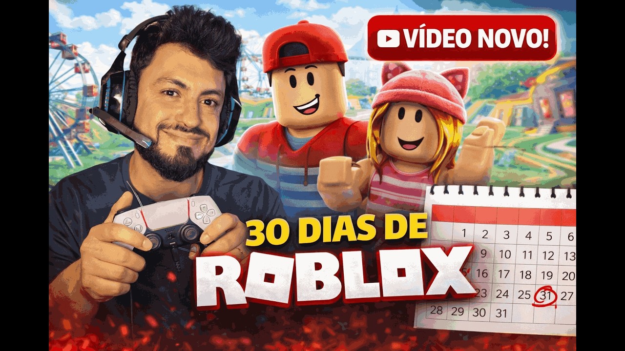 30 Dias de Roblox  Vem jogar Roblox PT25👏😉