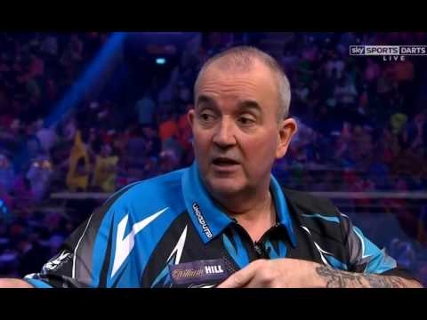 Phil Taylor Incident with Wayne Mardle - 2017 PDC World Championship