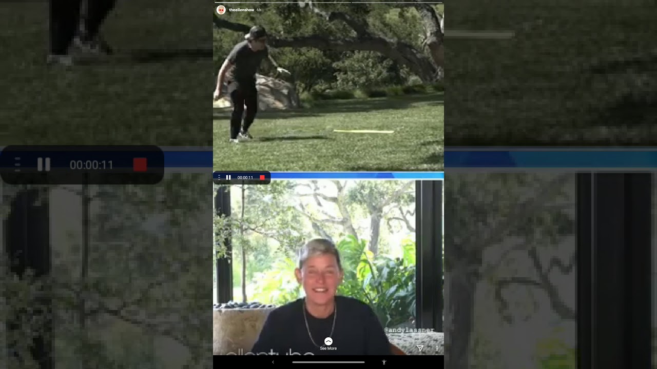 Ellen DeGeneres Haves A Fun Time Making Average Andy Excersice 😅😅😂😂🤣🤣