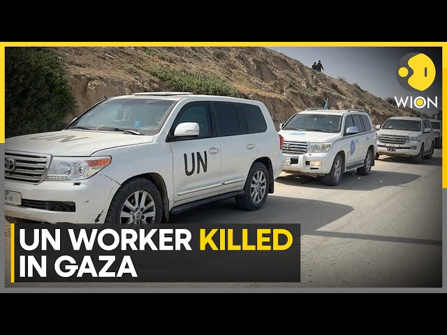 Israel war: First international UN staff member killed in Gaza attack | WION class=