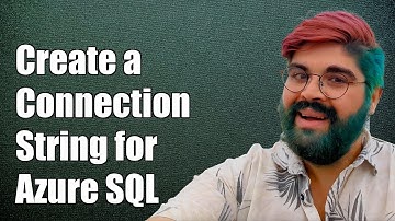 How to Create a Connection String for Azure SQL Database with Azure AD