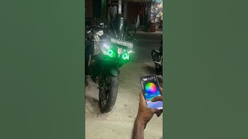 RGB RINGLIGHT INSTALLED RS200♥️✨ Multi colour ring light contact 7010101008 #rs200