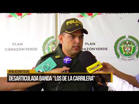 Policía desarticuló banda "Los de la Carrillera"