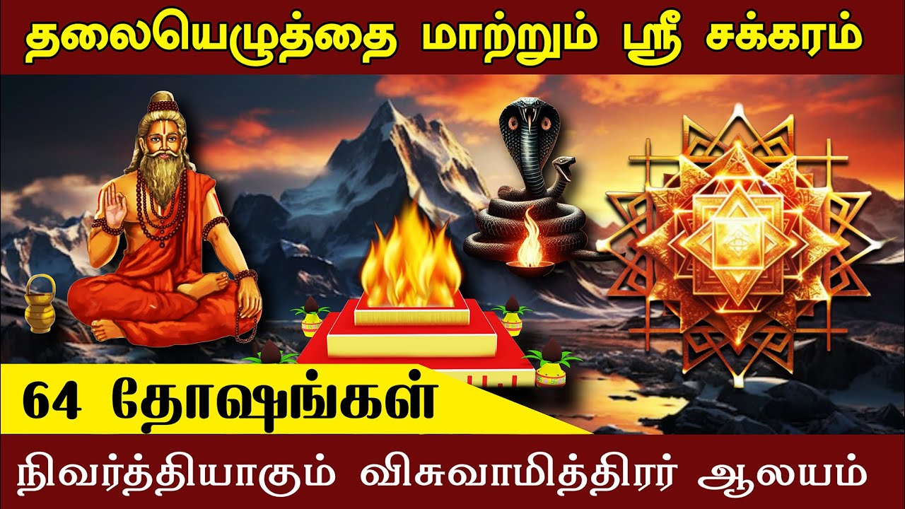 விஜயாபதி விஸ்வாமித்திரர் கோவில் Vishwamitrar Kovil @Deepamtamil 6382061516