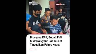 Diboyong Kpk Bupati Pati Sudewo Nyaris Jatuh Saat Tinggalkan Polres Kudus beritasatu