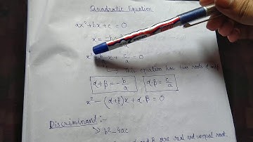 (BENGALI SPECIAL) MUST WATCH VIDEO ON QUADRATIC EQUATION||S.N.DEY||CLASS 11 MATH