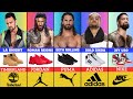 WWE Wrestler Their Shoe Brands 2025