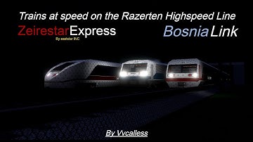 Trains at speed: Razerten HS1 Line
