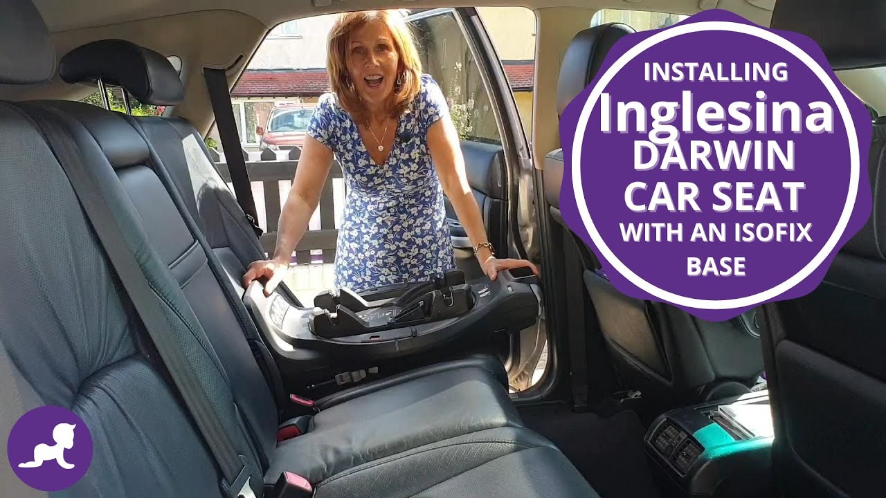 How to Install an Inglesina Darwin Car Seat with an Isofix Base 