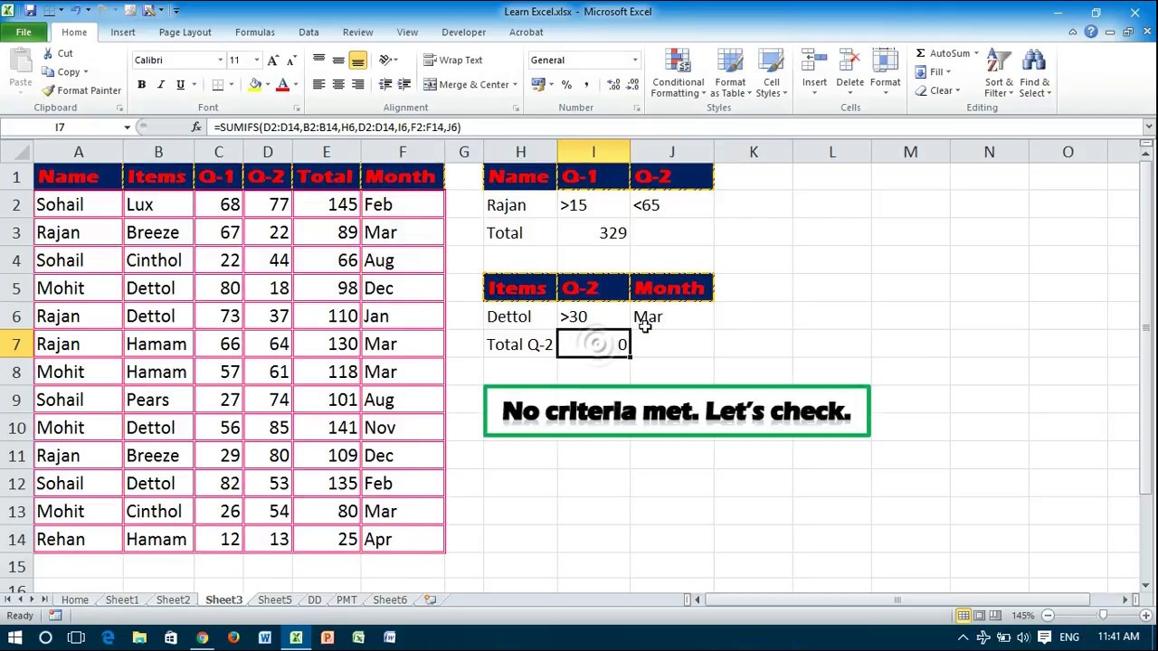 sumifs-function-sum-cells-with-multiple-criteria-youtube