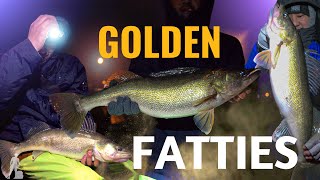Walleye Fishing at Night for De Pere Fox River Giants