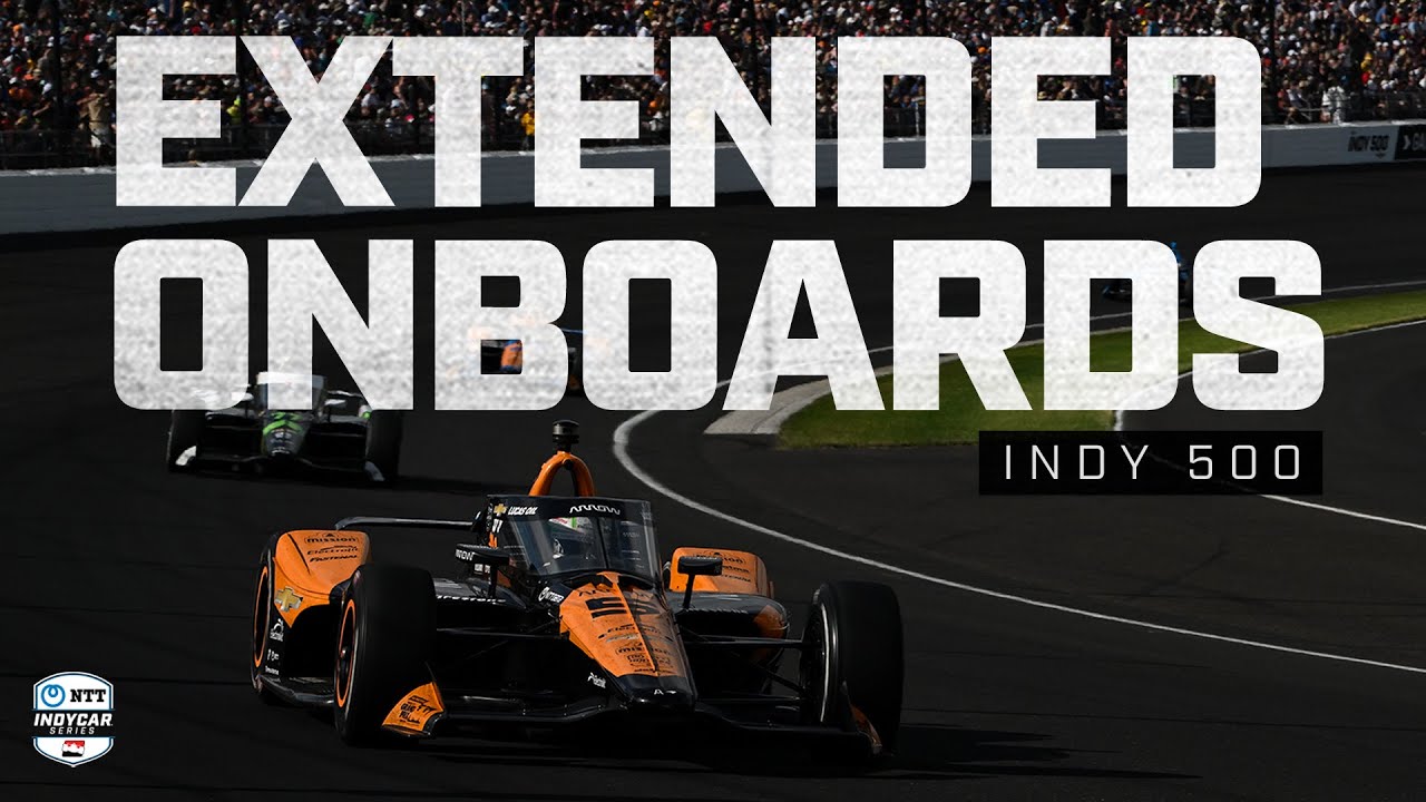 Pato O'Ward's MASSIVE save and more — Extended Onboards from 2024 Indy