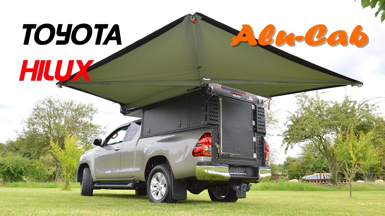 Toyota Hilux Canopy Camper Alu Cab YouTube