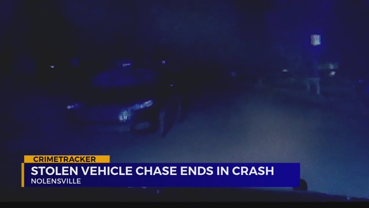 Stolen TN vehicle chase ends in crash | VIDEO - YouTube