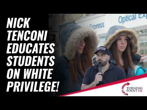 Nick Tenconi Educates Students On White Privilege!