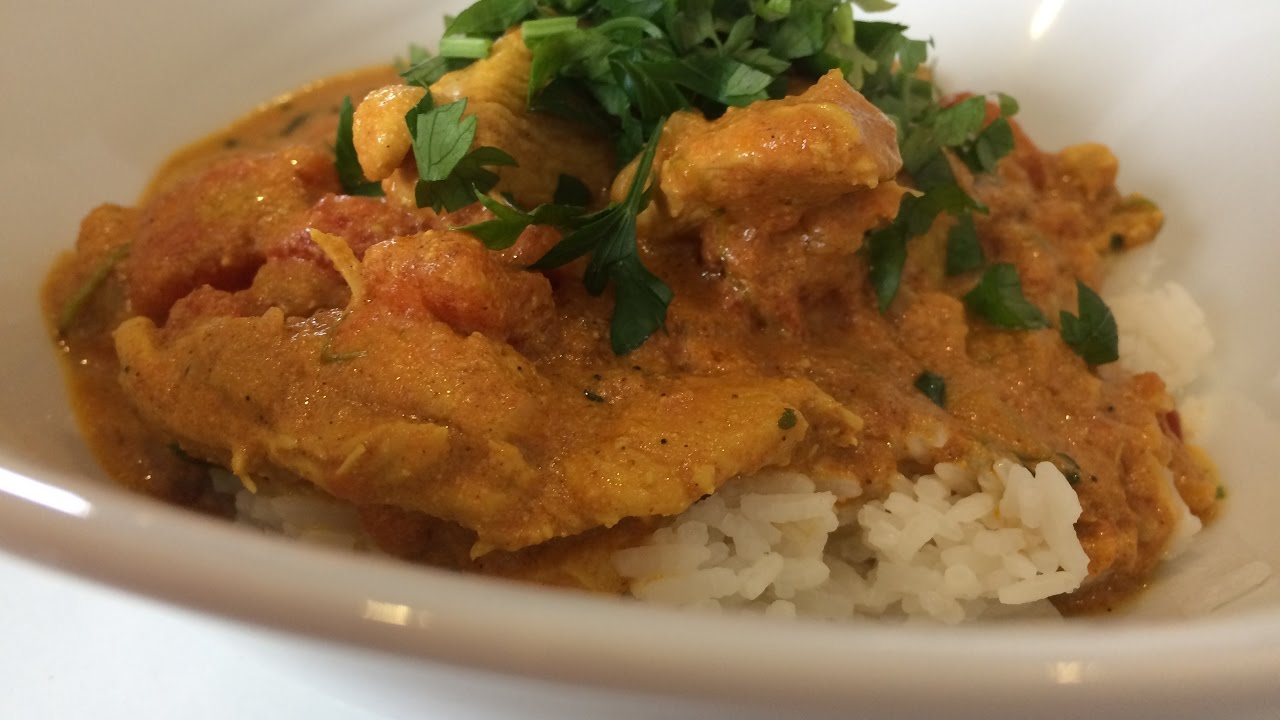 Kurczak Tikka Masala.