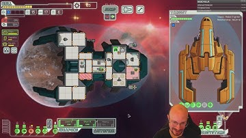 FTL Hard mode, NO pause, random roll into Mantis C!
