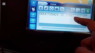 How Create a New Message/New Job in Videojet 1280 Printer