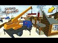 👨‍🚒 СТРОИТЕЛИ ВОССТАНАВЛИВАЮТ БАБКИН ДОМ 🏡 МУЛЬТИК в СКРАП МЕХАНИК 🔨 Scrap Mechanic 💾