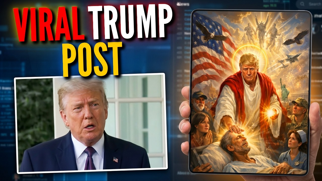 Trump Posted WHAT? Christians React to Viral AI Jesus Image | JD Vance, Pope, Meme