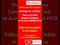 Message no. GLT2001 - there is no item category assigned to account 400000 FICA