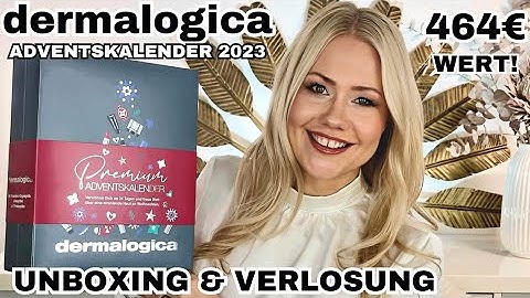 dermalogica Adventskalender 2023 | Unboxing & Verlosung