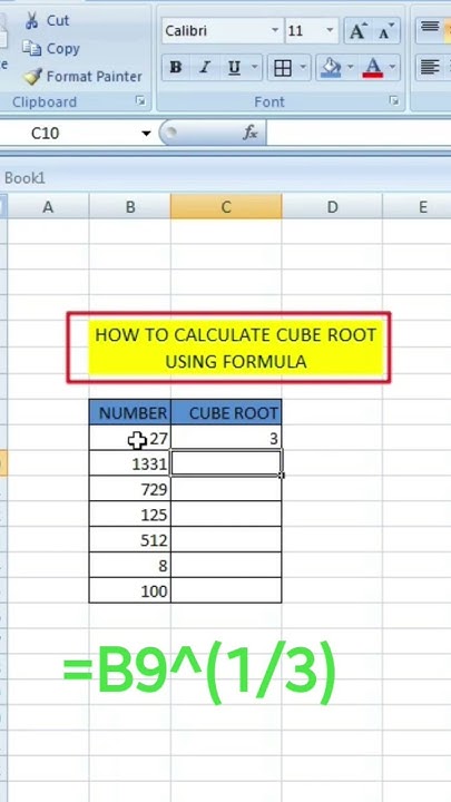 How To Calculate Cube Root In Excel excel exceltips youtubeshorts cube-root-key-how-to-cube-root-a-number-on-a-casio-classwiz-fx-gt85x