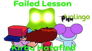 FNF GL OST: Failed Lesson Kirby Hatafied - @duolingo Vs BF, GF and Pibby. [Pibby Duolingo]
