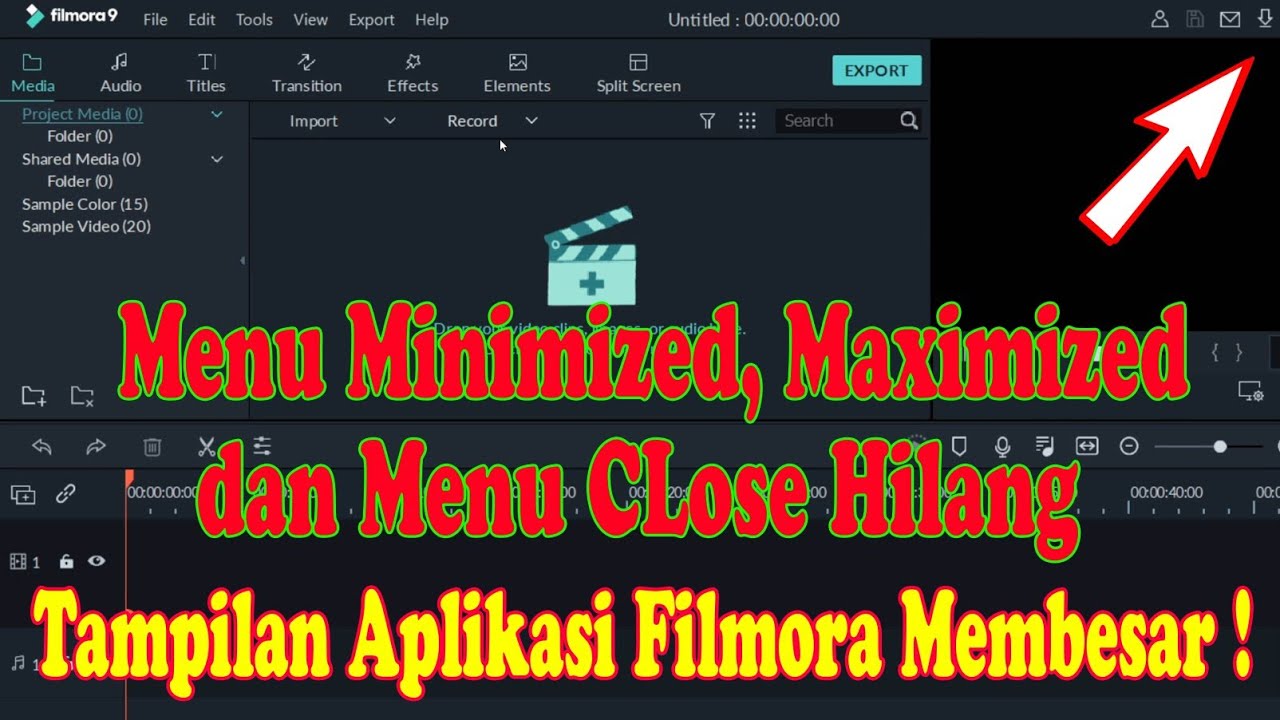 Cara Mengatasi Tampilan Aplikasi Filmora Yang Membesar - Hadicun 