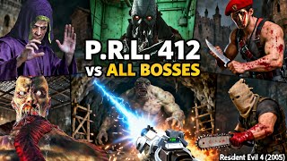 The Most Broken Weapon in RE4 | P.R.L. 412 vs ALL BOSSES