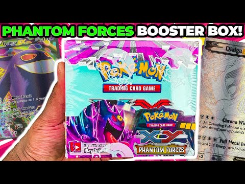 Pokemon XY Phantom Forces Booster Box OPENING! Pokemon XY Phantom Forces Booster Box OPENING!