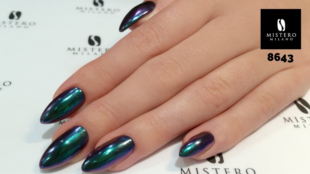 CHROME & CHAMELEON POLARIS NAILS Step BY Step MISTERO MILANO (8643