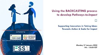 A4IP x IFSS Portal Orientation | Backcasting: Building Pathways to Impact
